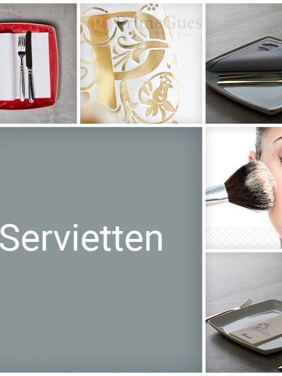 Servietten bedrucken lassen