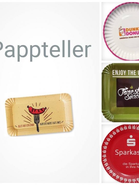 Pappteller bedrucken