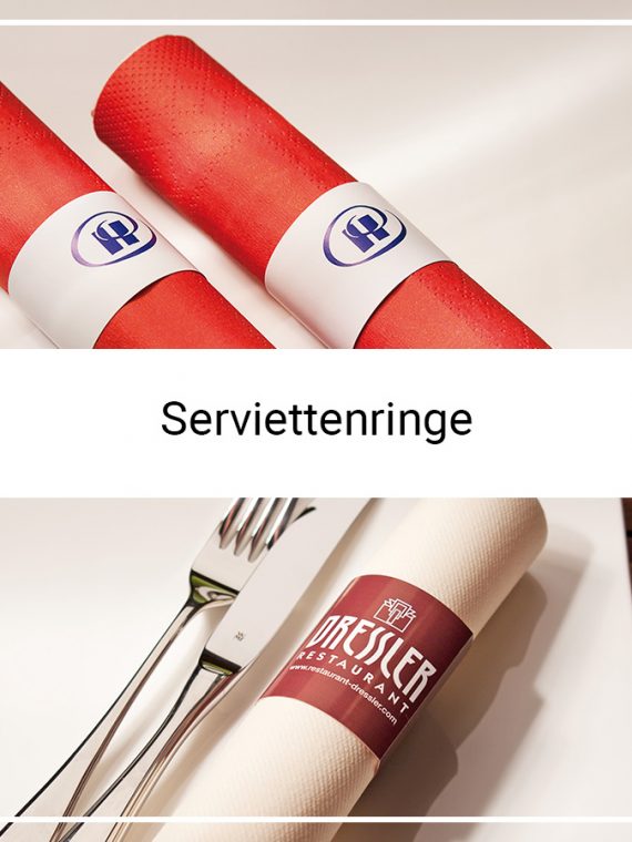 Serviettenringe bedrucken